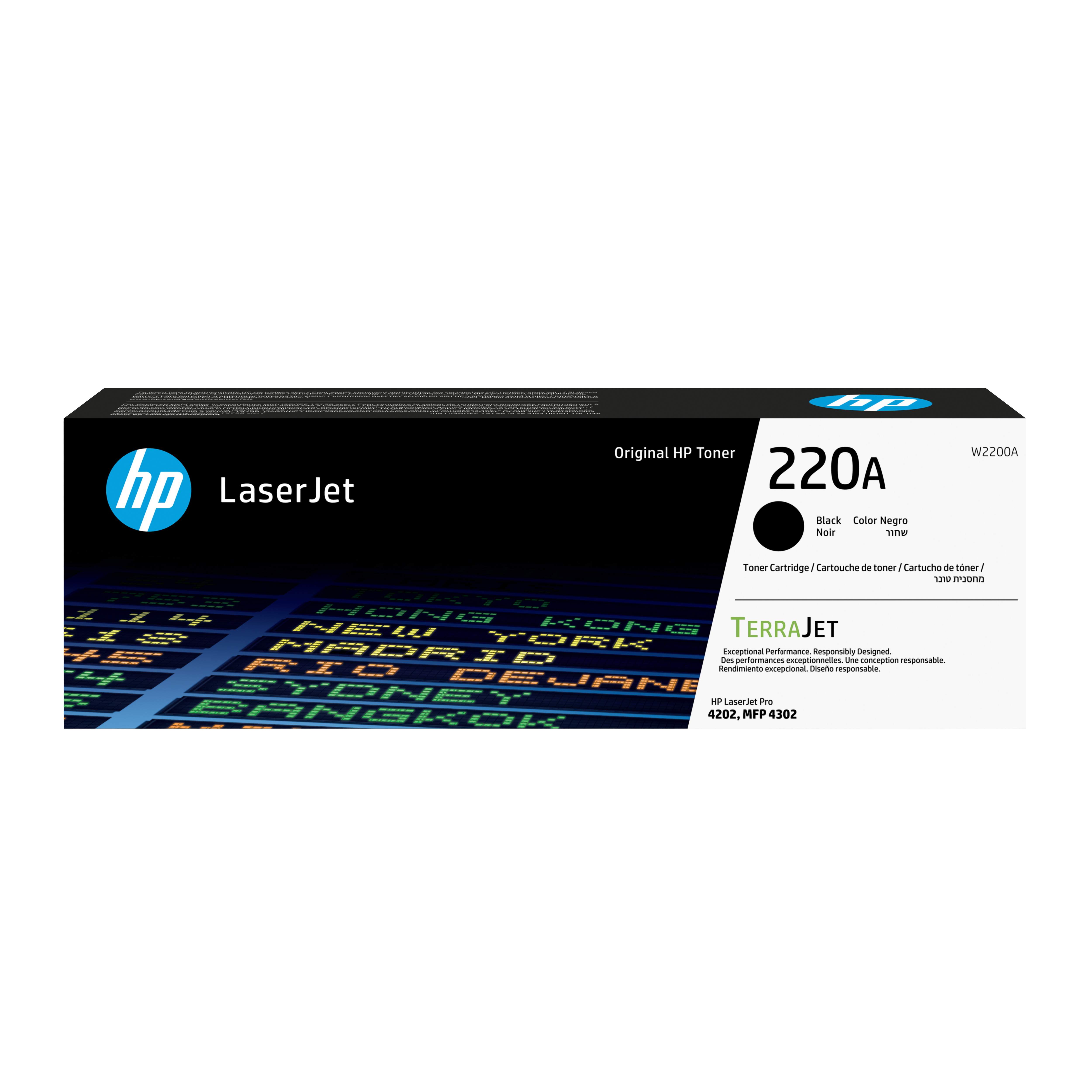 HP Toner 220A W2200A Schwarz bis zu 2.000 Seiten