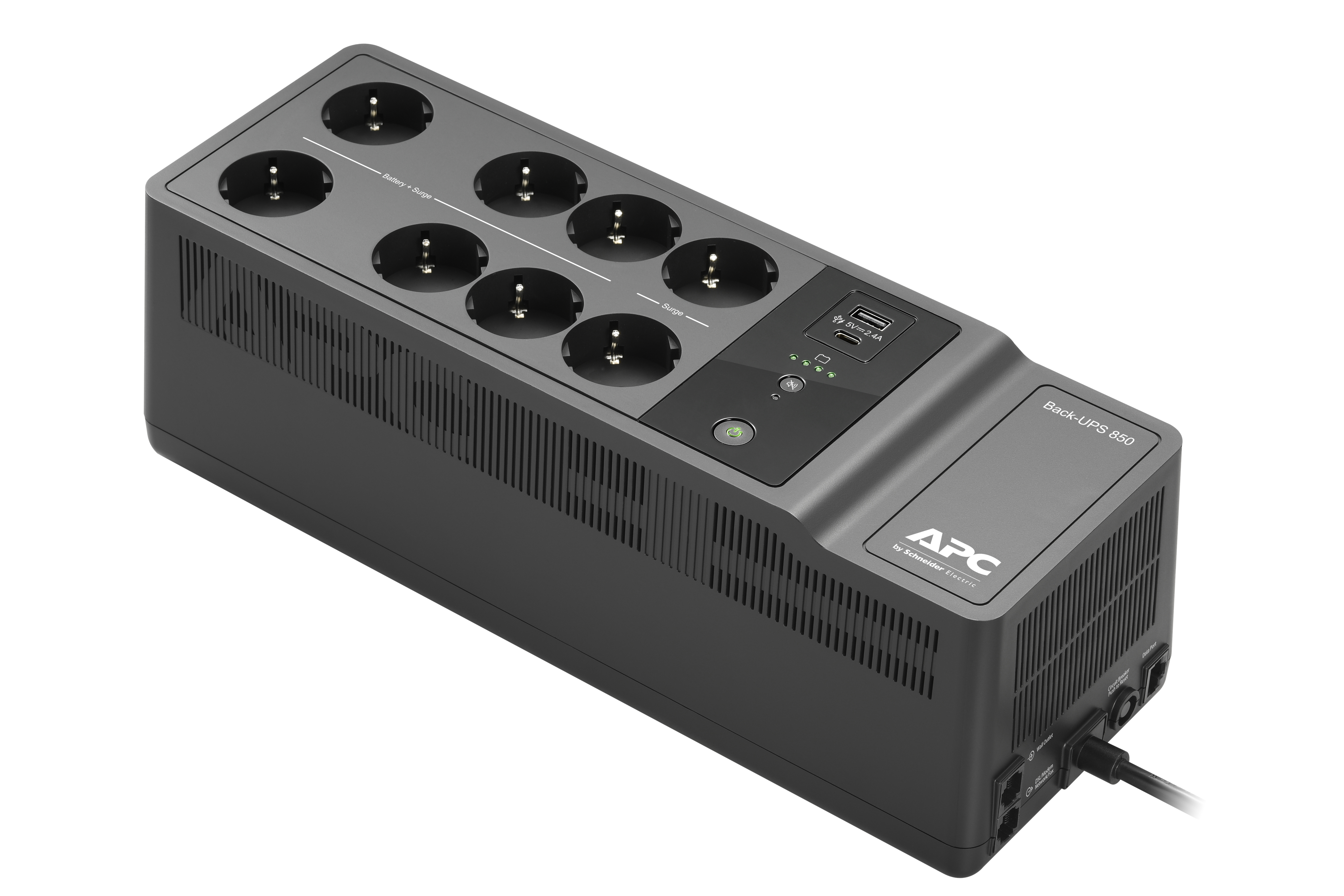 APC Back-UPS BE850G2-GR UPS AC 230V 520Watt 850VA output connectors 8 Black