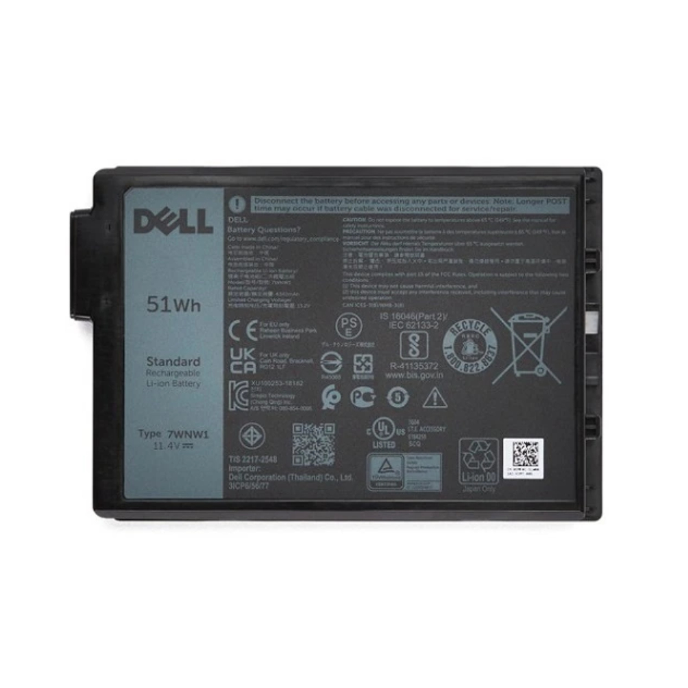 Dell Battery 51 WHr 3-Cell Lithium-Ion