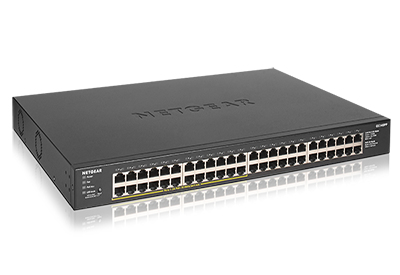 NETGEAR Switch 48x GE GS348PP-100EUS Stackable-Switch