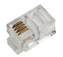 LogiLink - Telefonanschluss - RJ-10 (M) - ungeschirmt