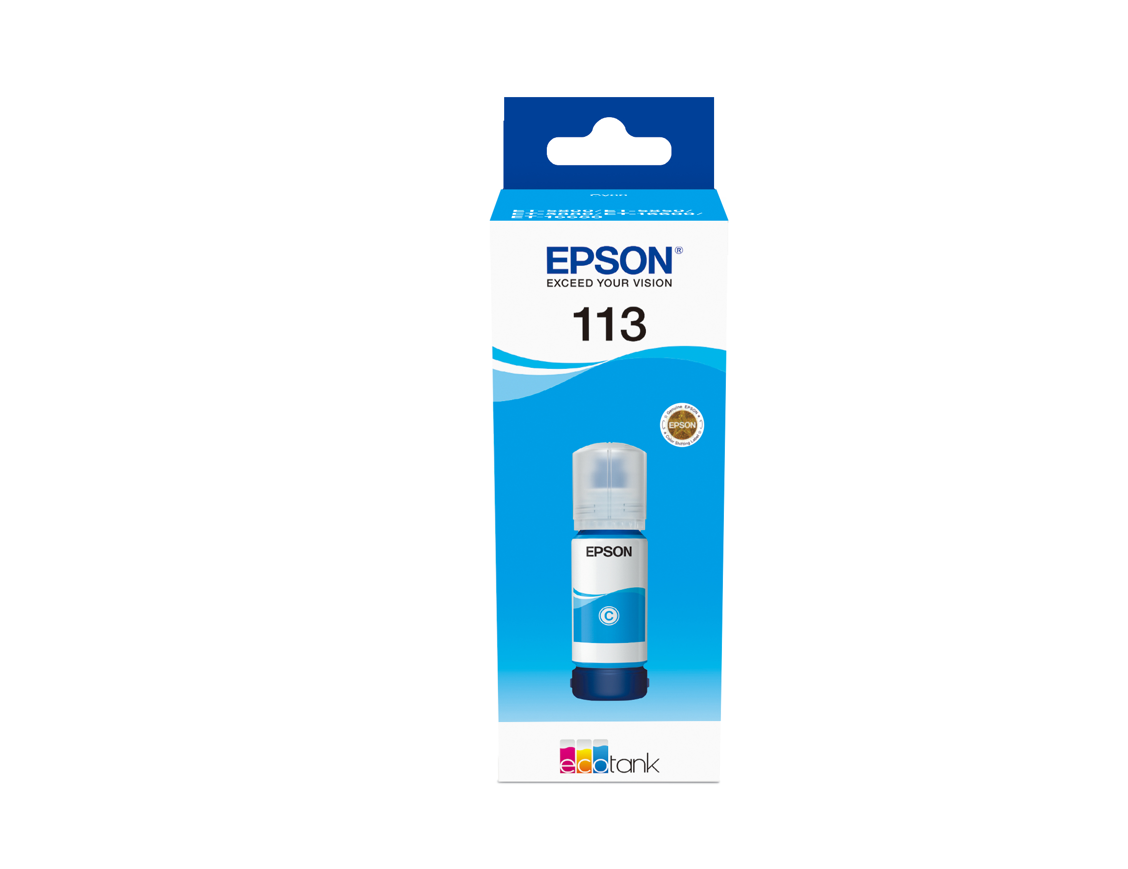 Epson Tinte 113 C13T06B240 Pigment Cyan bis zu 6.000 Seiten