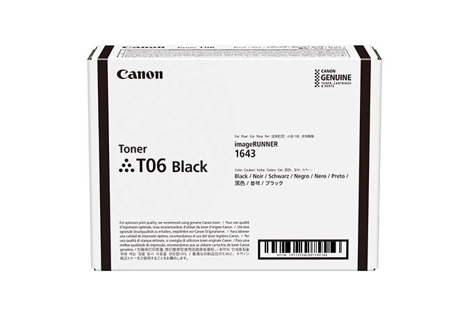 Canon Toner T06 3526C002 Schwarz bis zu 20.500 Seiten
