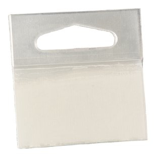 Eurolochaufhänger 5.8 cm x 5.8 cm transparent