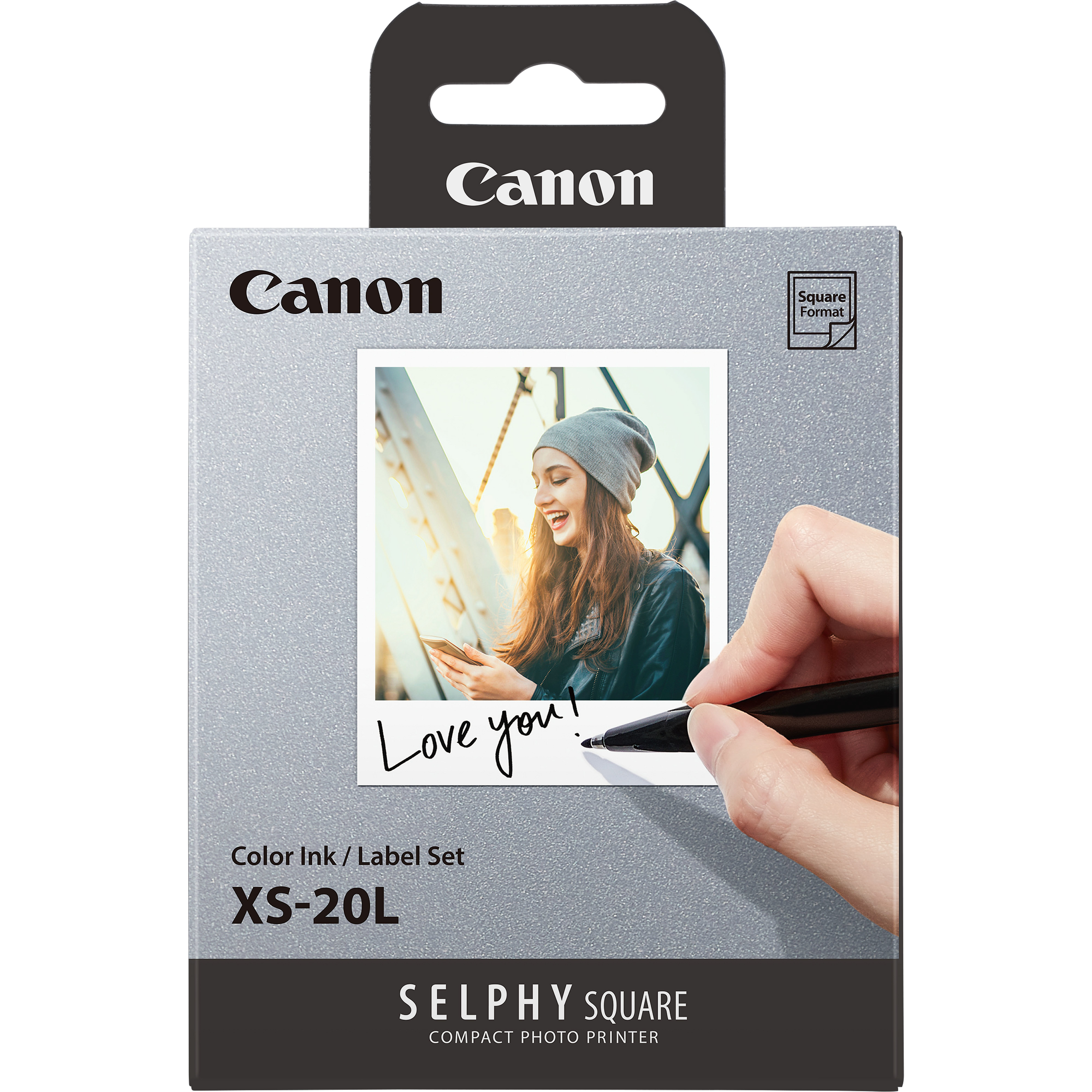 Canon XS-20L Farve (cyan, magenta, gul) Kassette og papirsæt til print-bånd 4119C002
