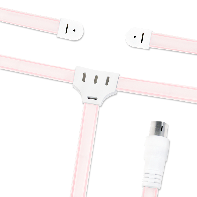 FM Radio dipole antenna with coax connector, indoor