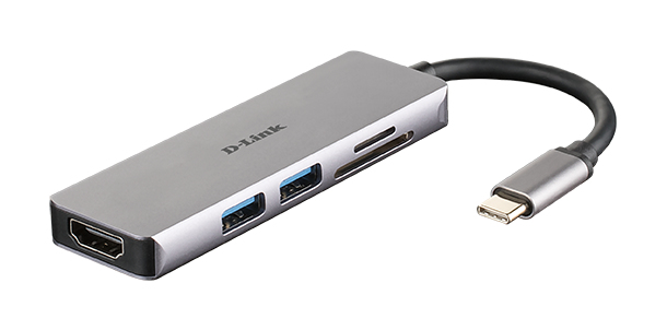 USB D-Link DUB-M530 USB-C 3.0 / HDMI / Card Reader