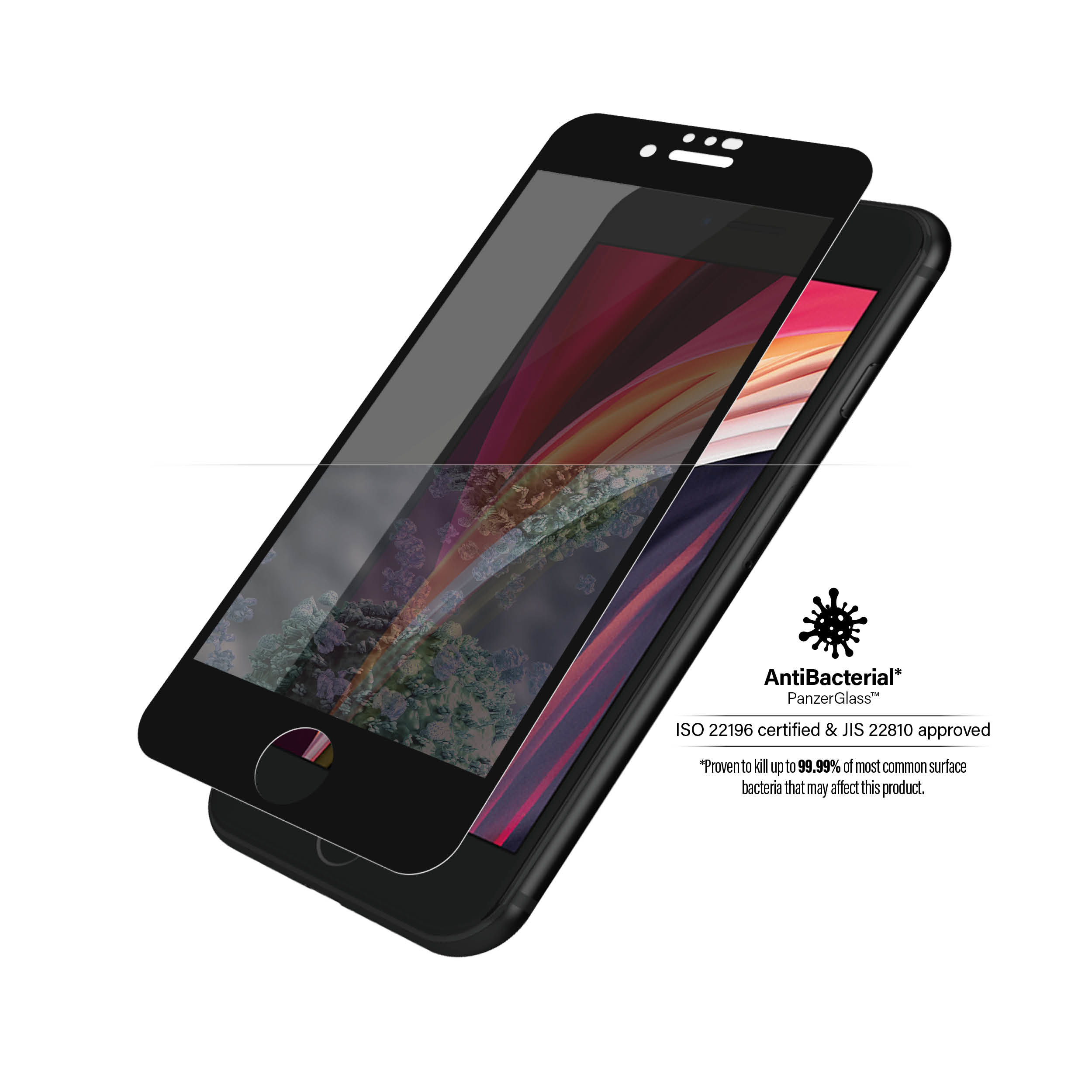 PanzerGlass Black & Case Friendly Priv