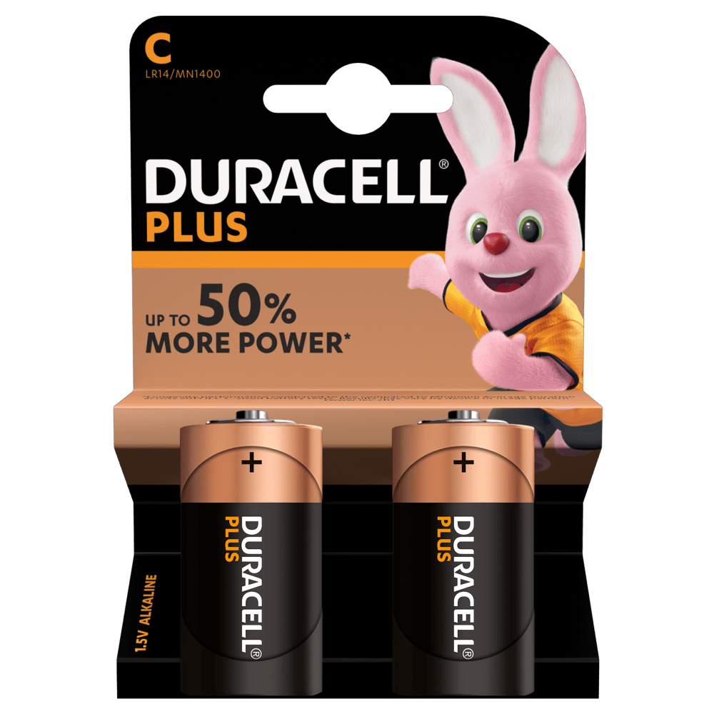 DURACELL Plus Power MN1400 C (LR14), 2