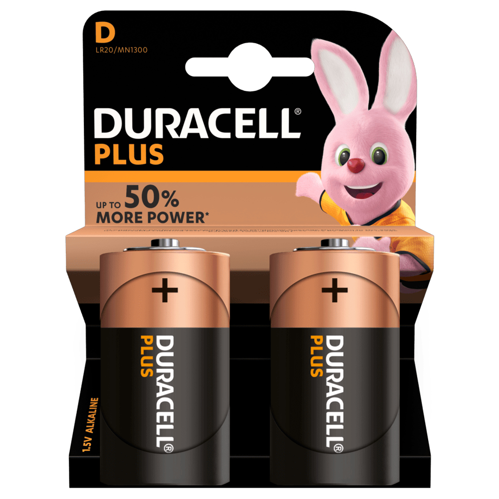 DURACELL Plus Power MN1300 D (LR20), 2