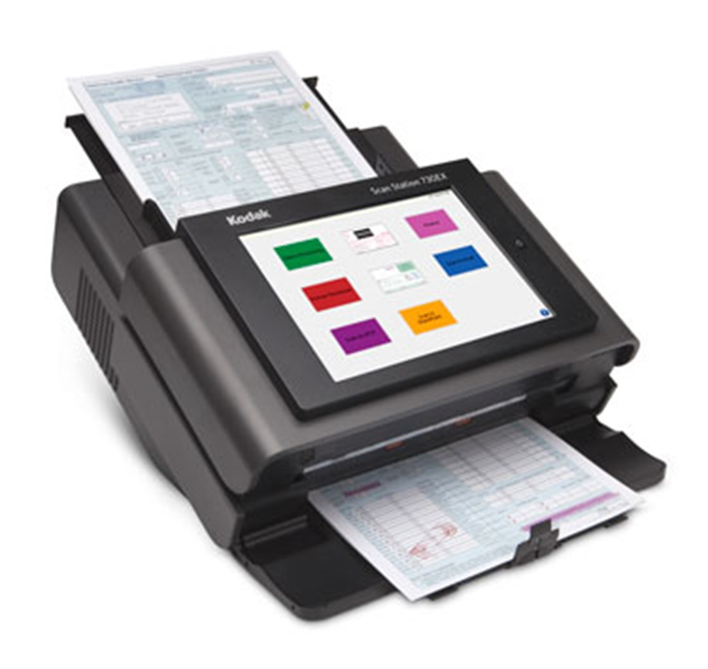 Kodak Scanstation 730EX LAN Dokumentenscanner Dual CCD Duplex 70 Seiten SW/Graustufen/Farbe