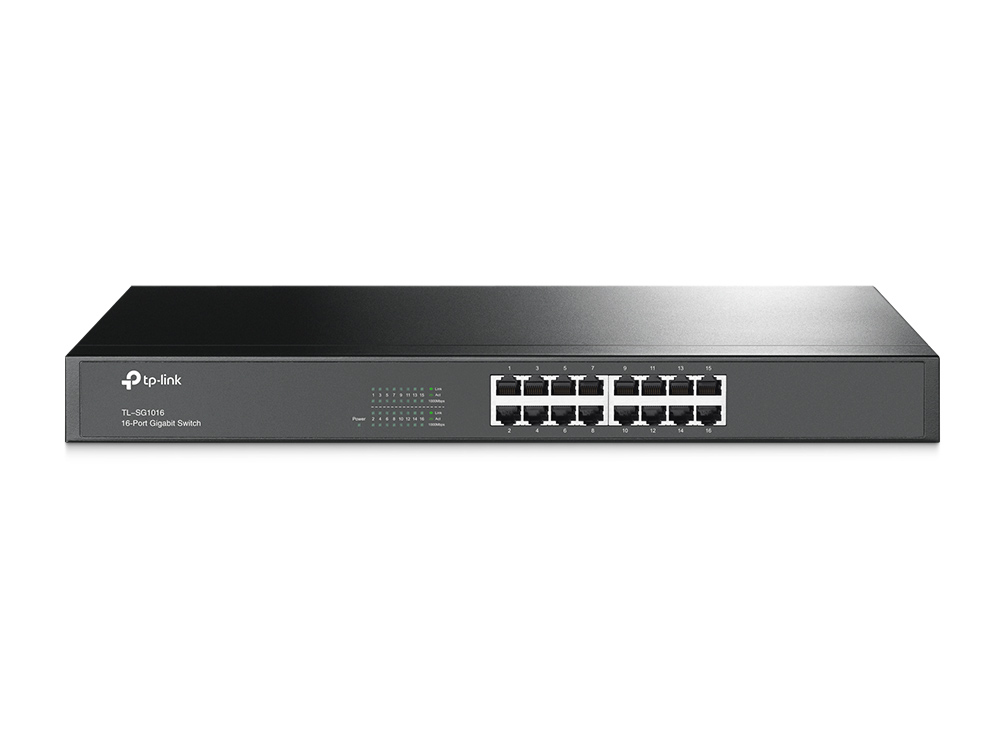 Omada TP-Link Network switch  Unmanaged Gigabit Ethernet  (10/100/1000) 1U Black (Not Omada SDN Supported) Steel