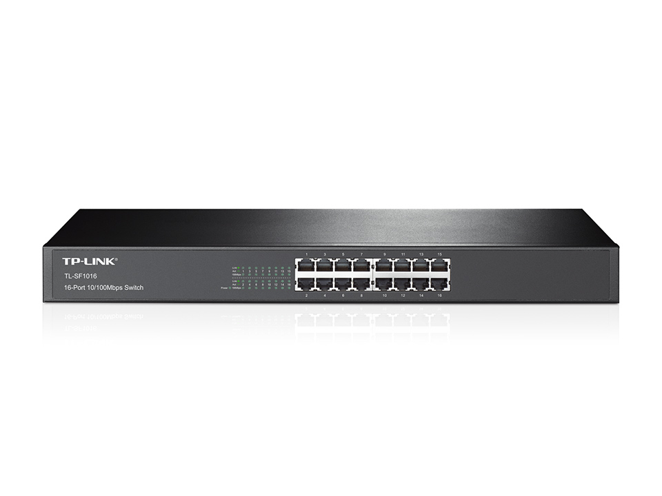 TP-Link Switch 48.3cm 16x FE TL-SF1016 Ver12.0