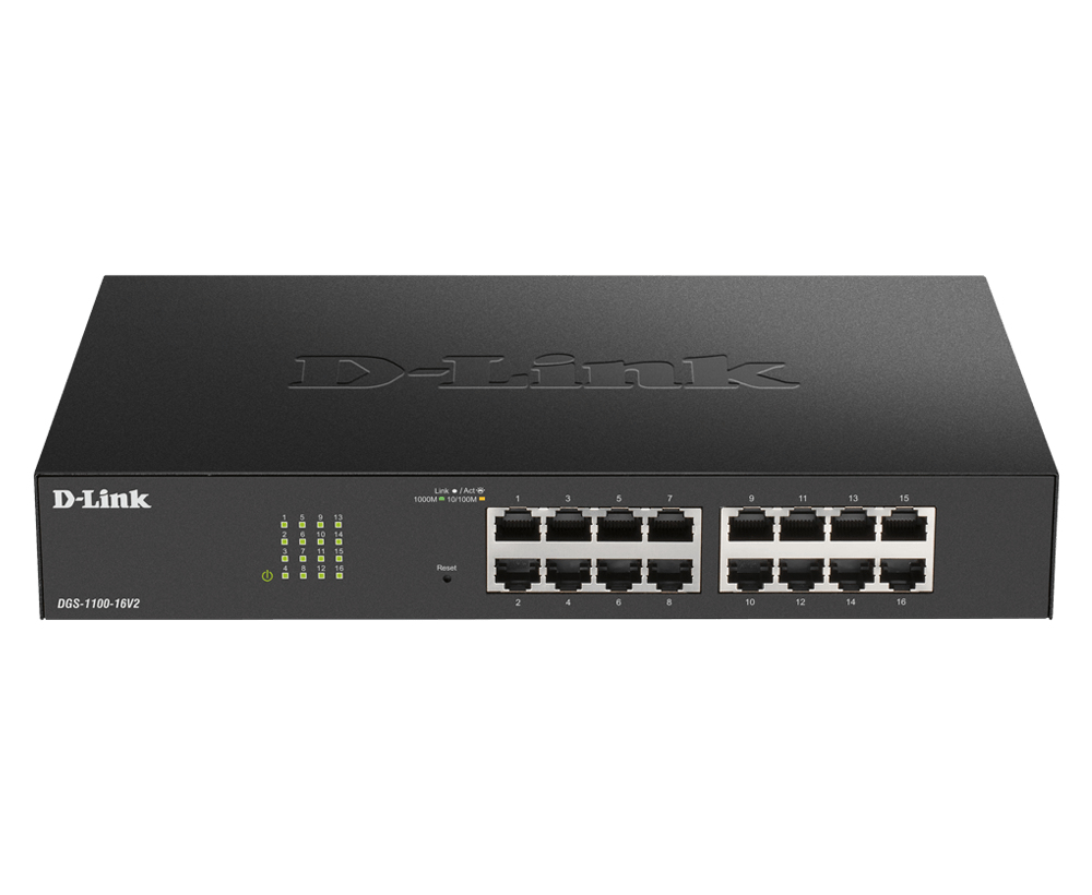 16P D-Link DGS-1100-16V2 m RM
