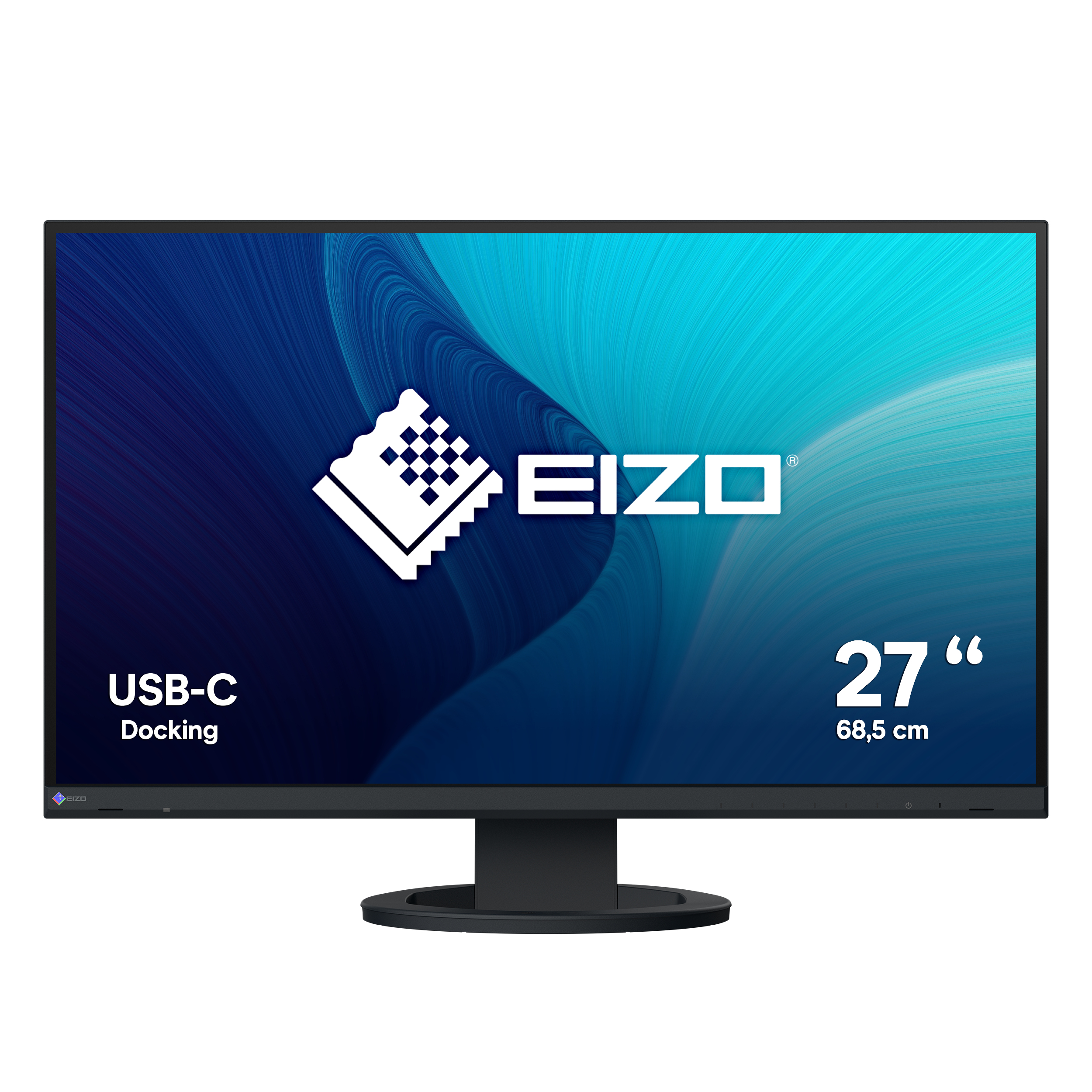 EIZO FlexScan EV2720S-BK 27 IPS 2560 x 1440 (2K) HDMI DisplayPort USB-C