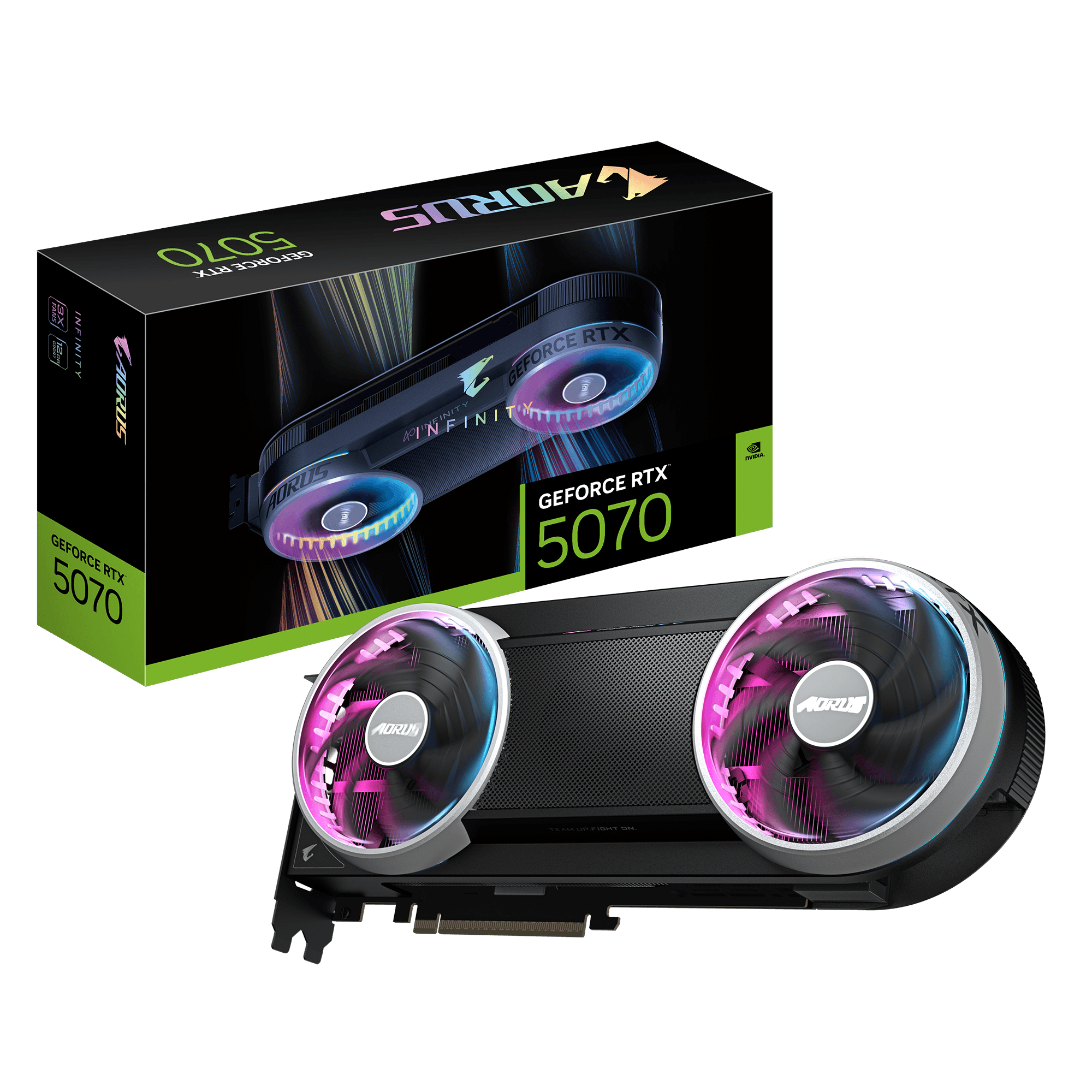 RTX 5070 Ti 12GB Gigabyte Aorus Infinity GDDR7