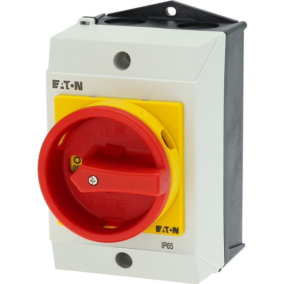 EATON T0-3-8342/I1/SVB 207159 Hauptschalter 20A Aufbau 6p NOT-AUS-Fkt