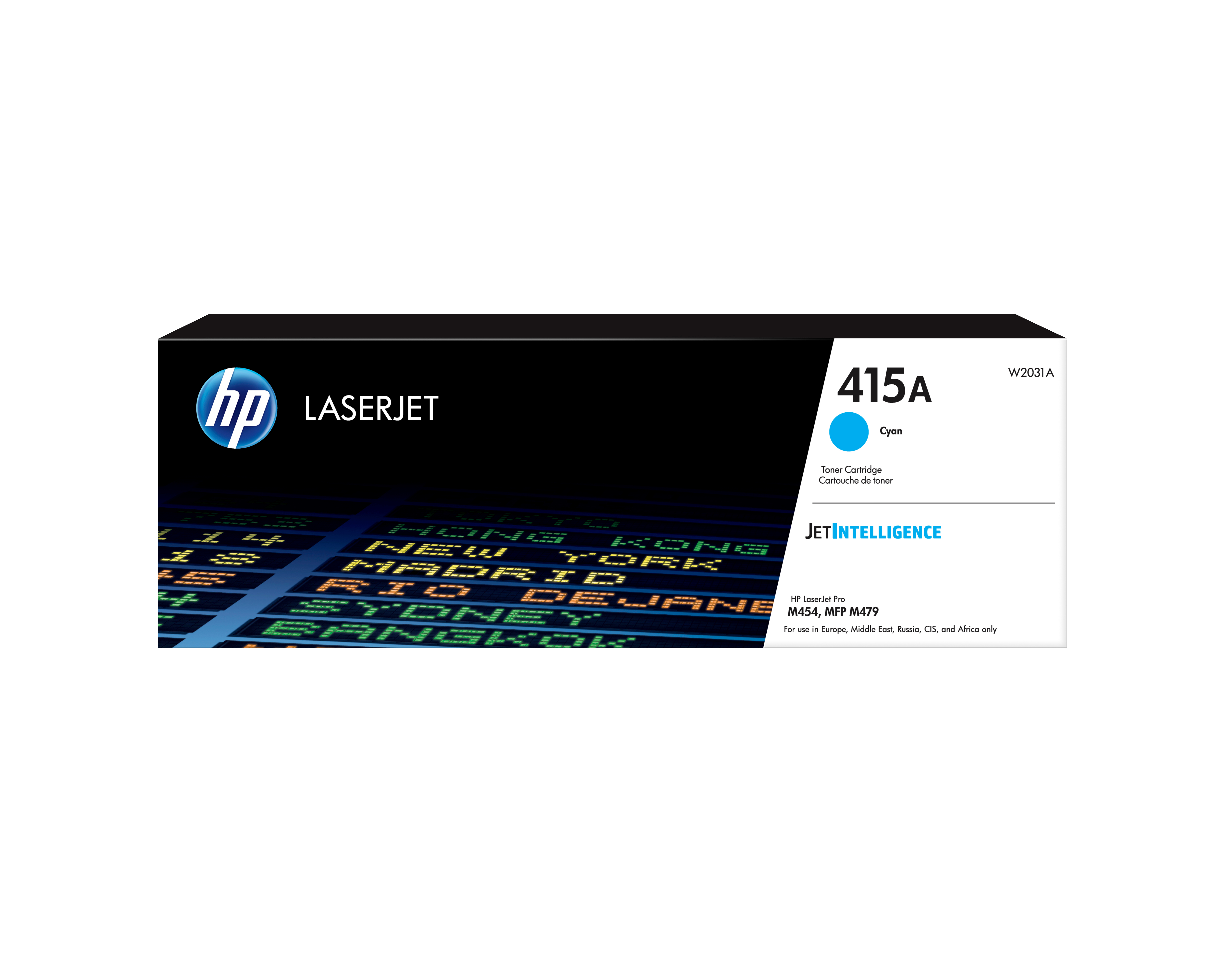 HP Toner 415A W2031A Cyan bis zu 2.100 Seiten / ISO/IEC 19798