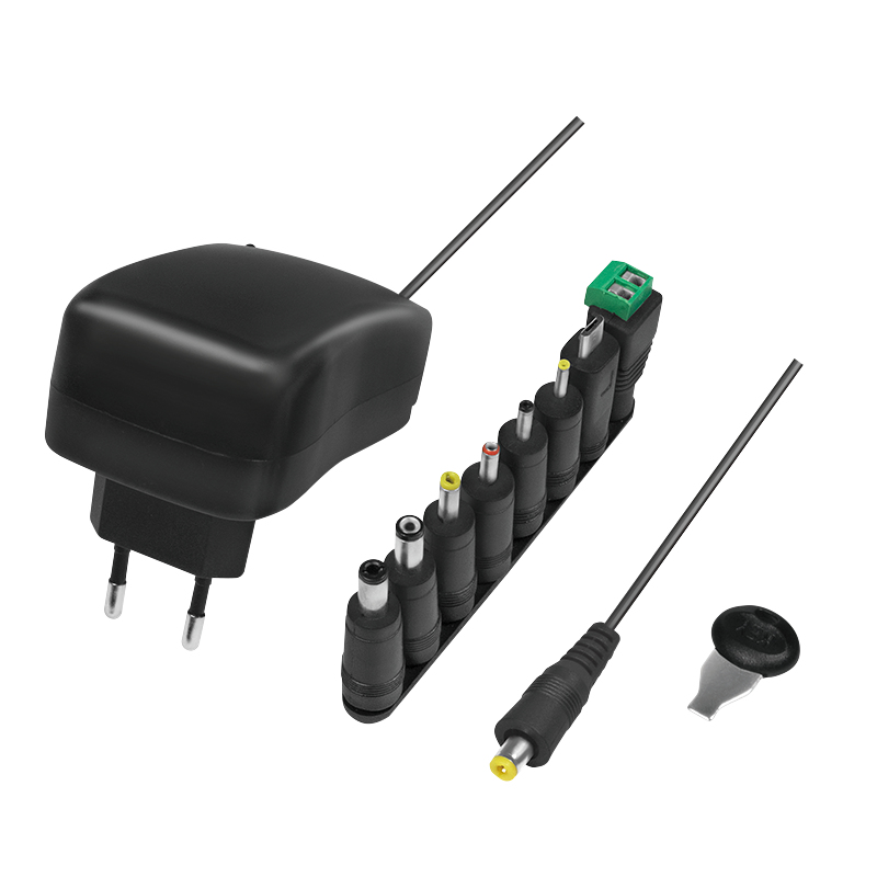Logilink Universal power supply, 3-12V, w/ USB Port, 30W