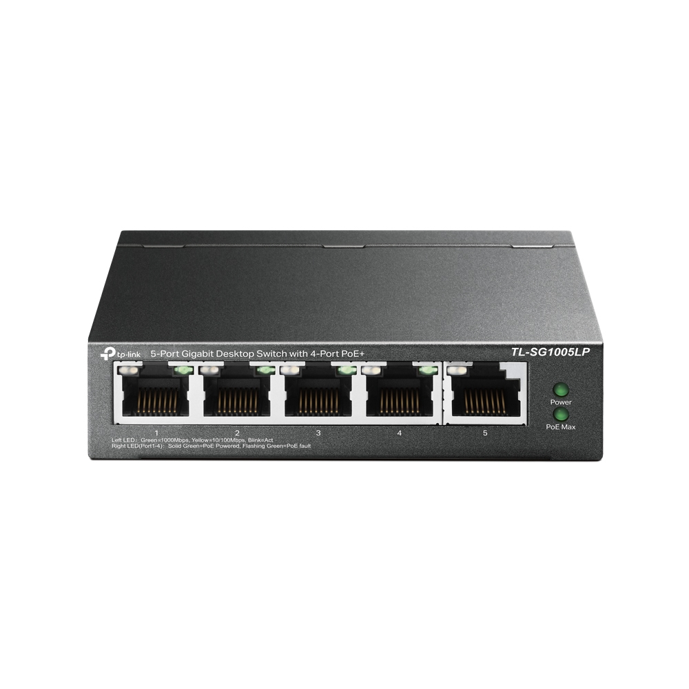 TP-Link TL-SG1005LP Switch 5-porte Gigabit PoE+