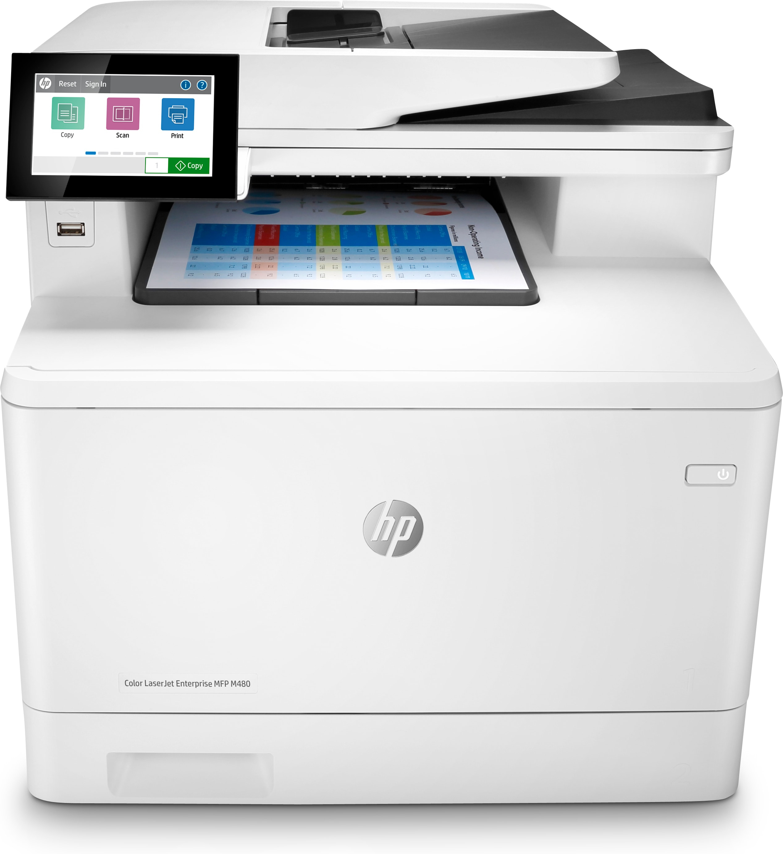 HP LaserJet Enterprise MFP M480f Laser