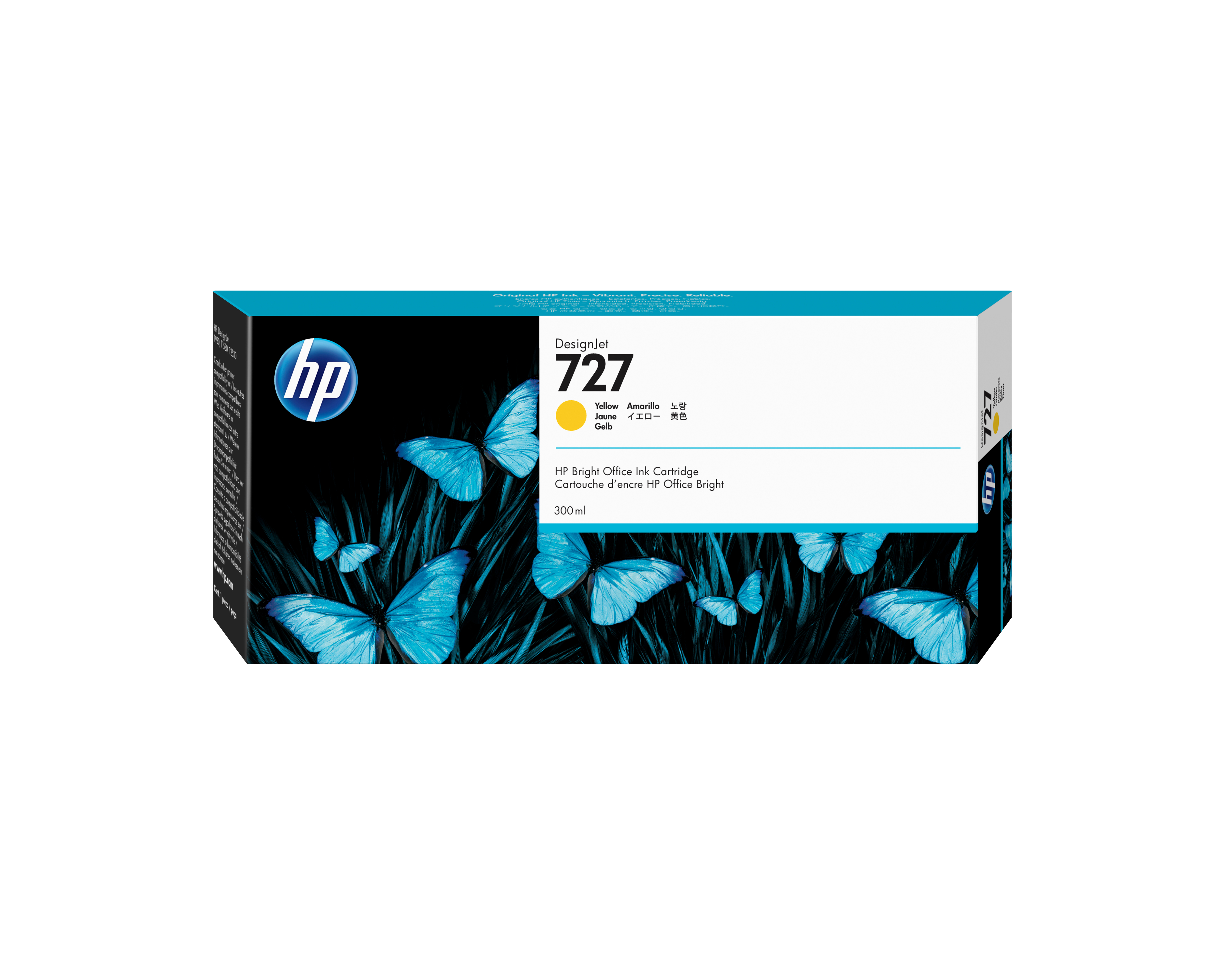 HP 727 - høj kapacitet - gul - origina