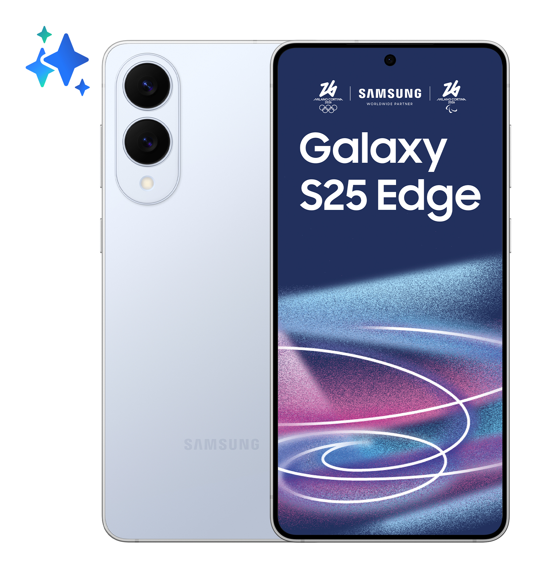Samsung Galaxy S25 Edge S937 5G Dual Sim 12GB RAM 256GB - Titanium Icyblue