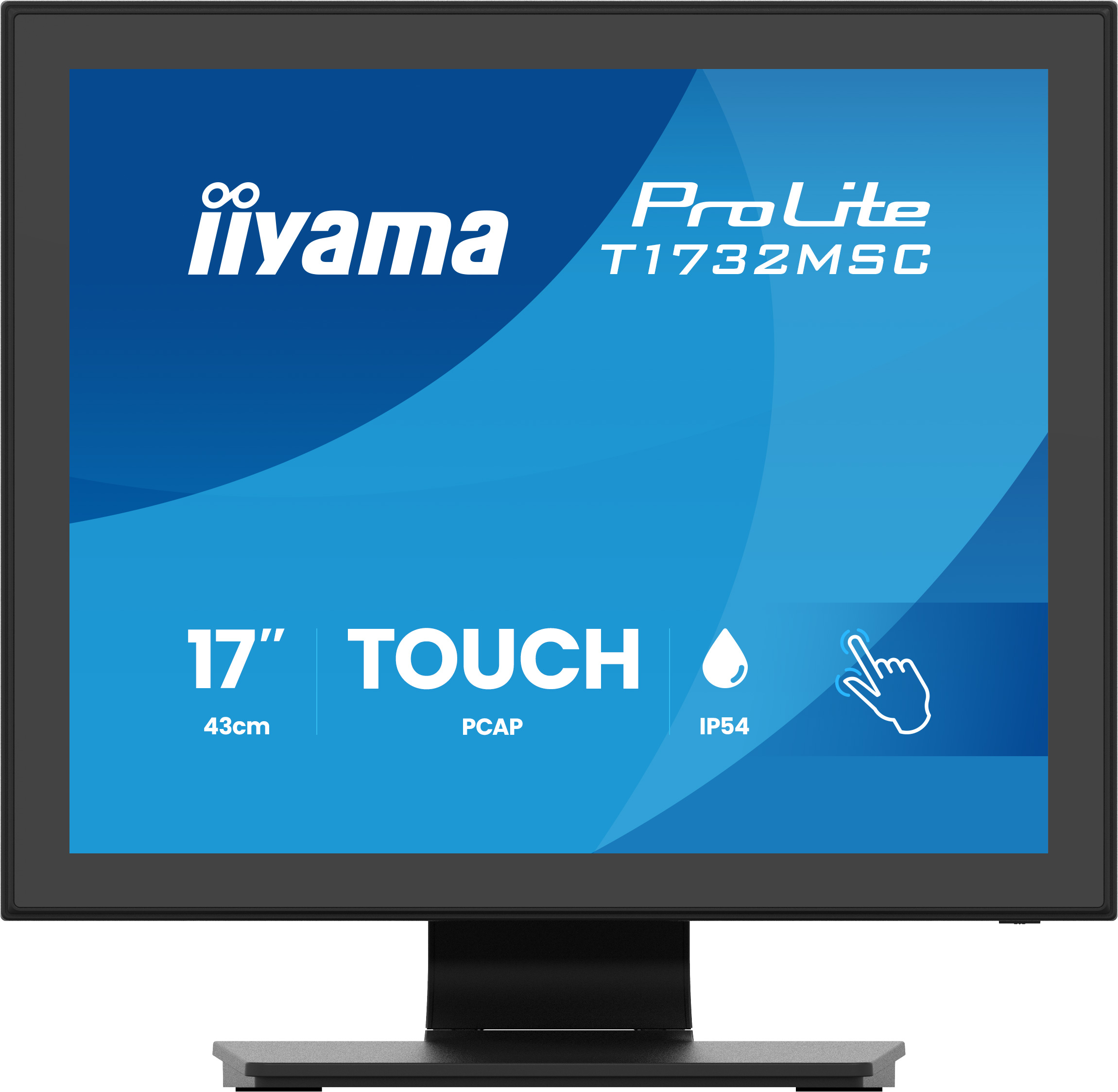 43,2 cm (17") 1280 x 1024 Pixel iiyama T1732MSC-B2S 5:4 TN 5 ms DisplayPort VESA Speaker
