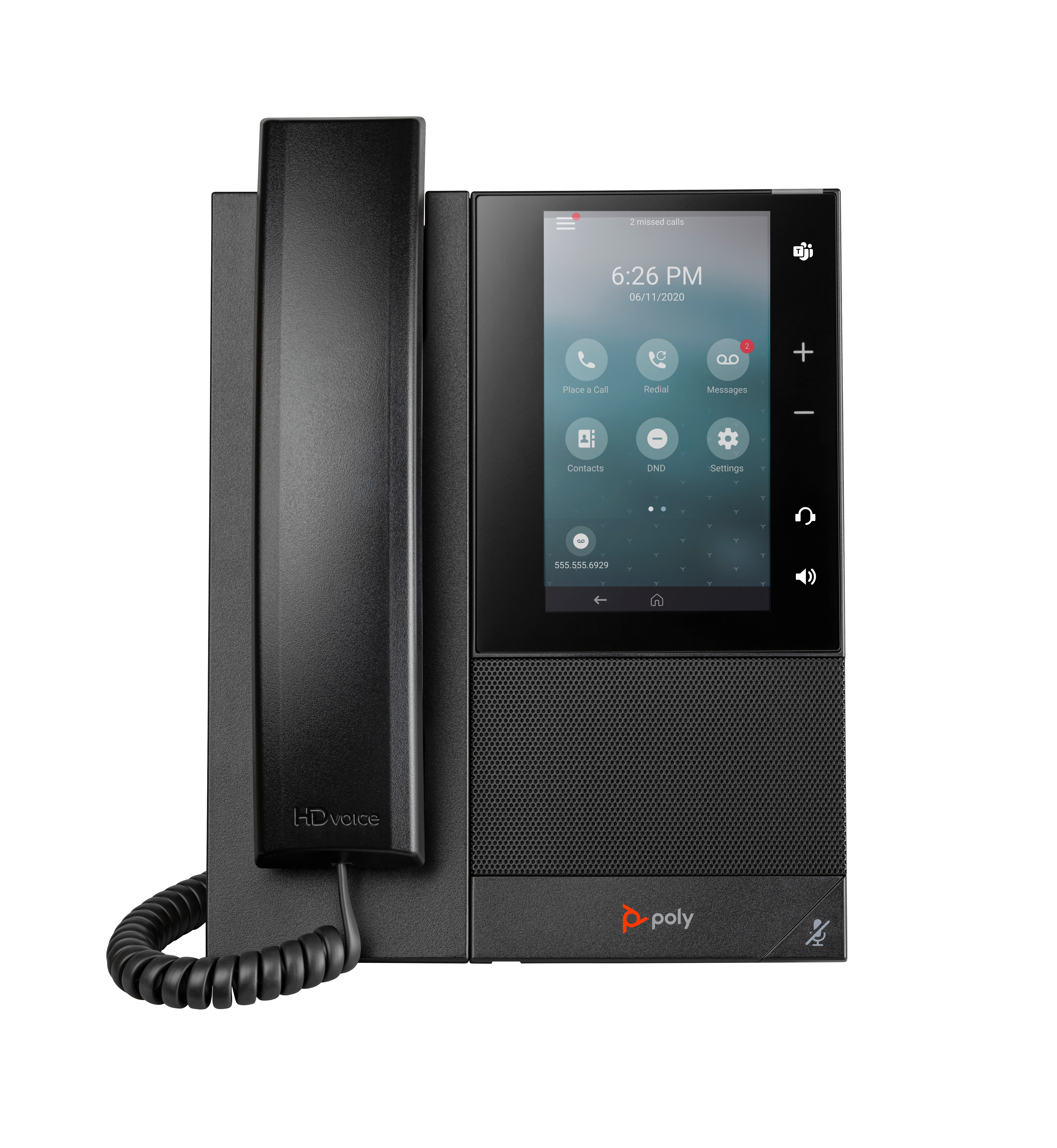 HP Poly CCX 505 Phone OpenSIP (PoE. ohne Netzteil)