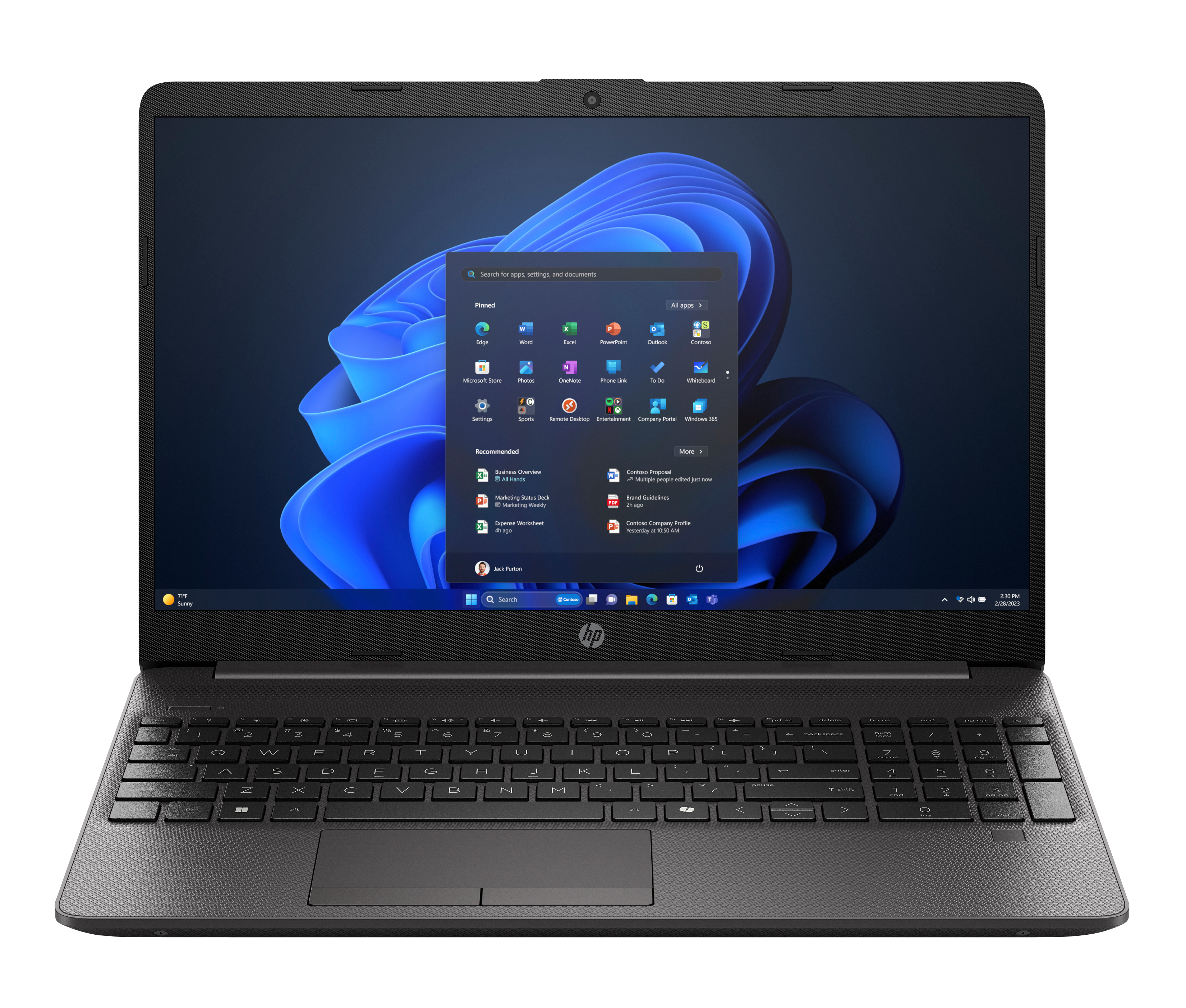 HP 250R G9 Core5 120U/16GB/512SSD/W11 Home AZERTY French Layout