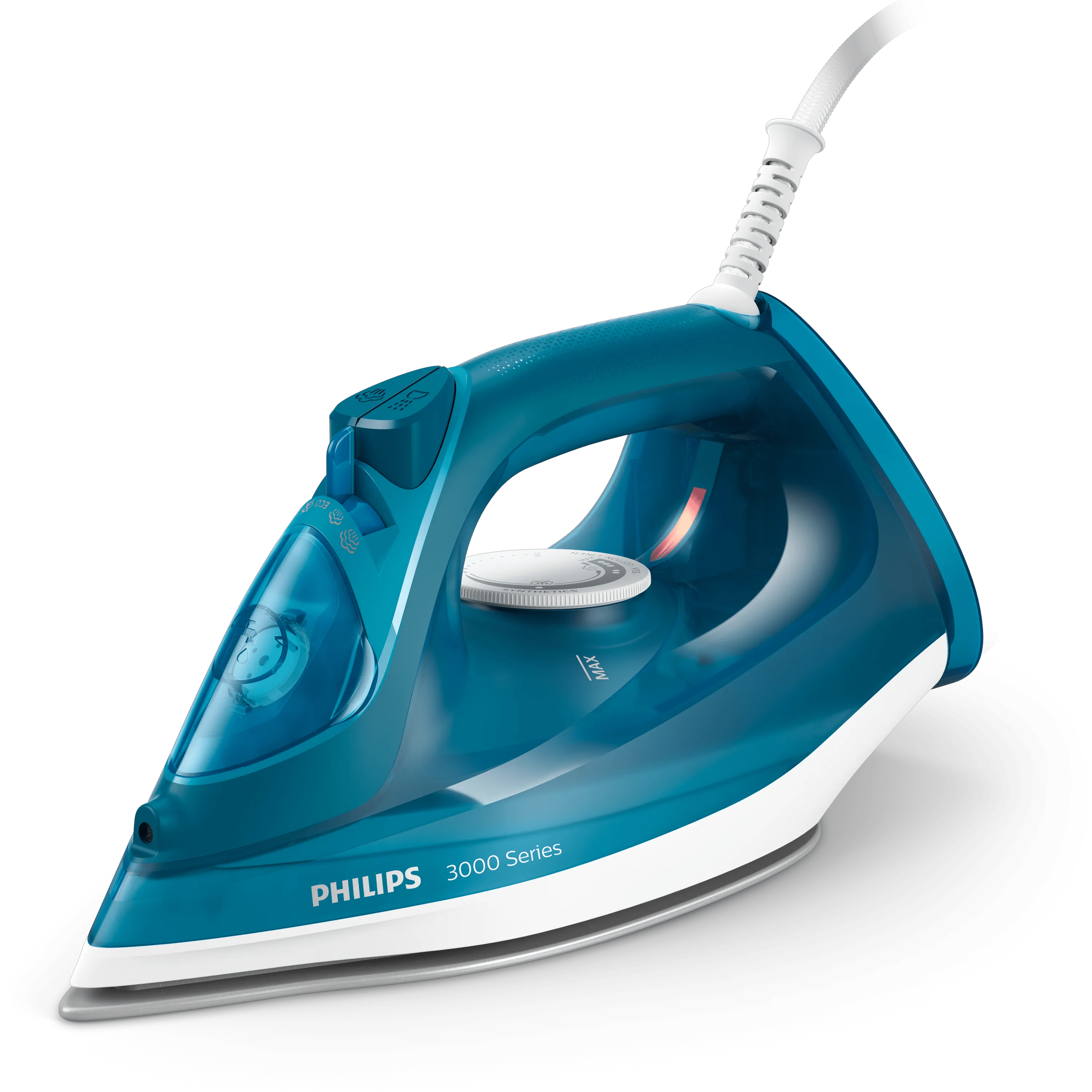 Philips 3000 series DST3040 Dampstrygejern 2600W Blå Hvid
