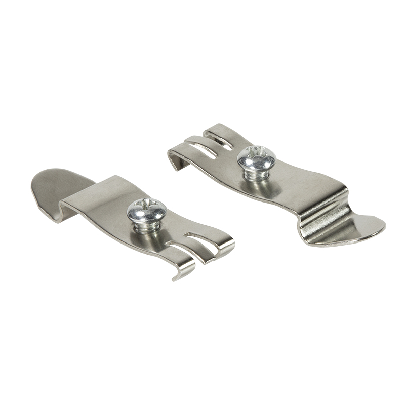 Logilink DIN rail mounting brackets, stainless steel, 2pcs.