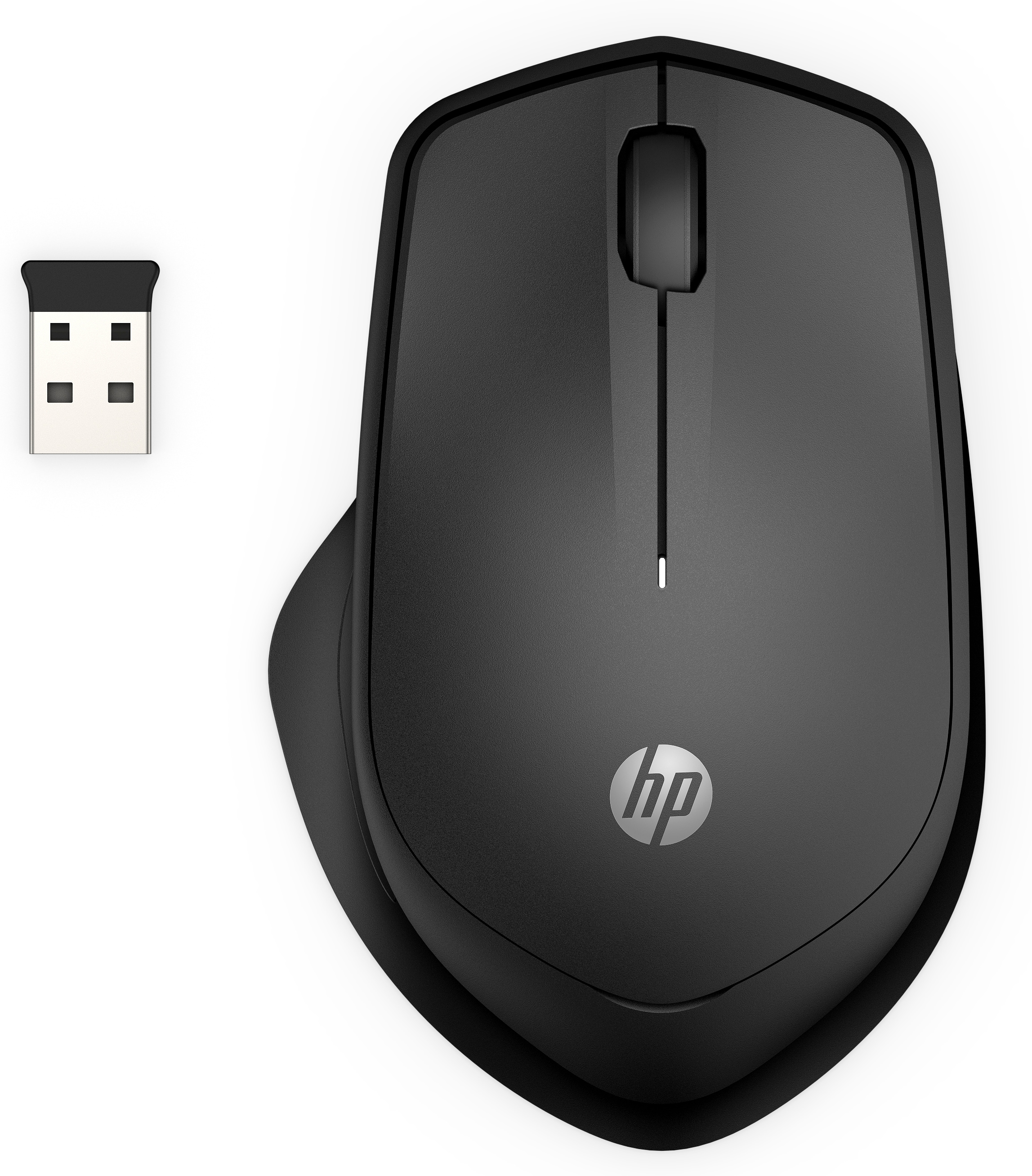 HP Wireless Silent Mouse Silent 280M, Right-hand,  Optical, RF Wireless, Black