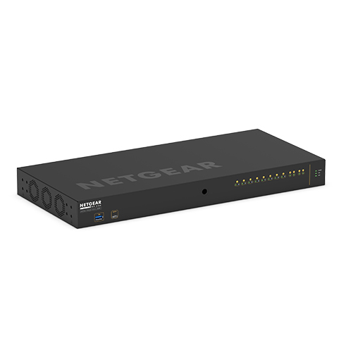 Netgear M4250 12-P AV LINE POE+ SWITCH M4250-10G2XF-PoE+, Managed,  L2/L3, Gigabit Ethernet (10/100/1000), Power over Ethernet (PoE), Rack