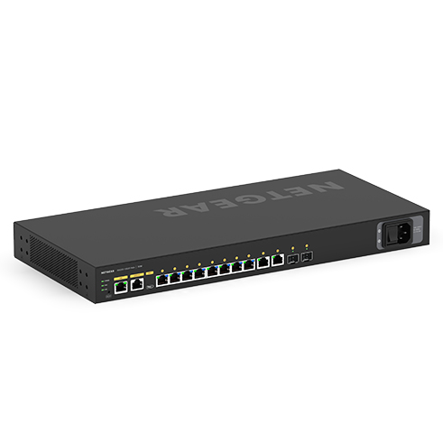 Netgear M4250 12-Port AV Line PoE+ M4250-10G2F, Managed, L2/L3,  Gigabit Ethernet (10/100/1000), Power over Ethernet (PoE), Rack mounting, 1U