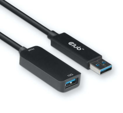 Club 3D CAC-1411 USB 3.2 Gen 2 USB forlængerkabel 5m Sort