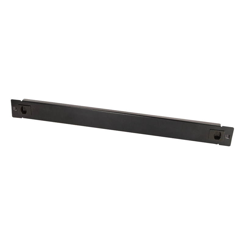 Logilink 19" Blank Panel, tool-free snap-in type, 1U, metal, black