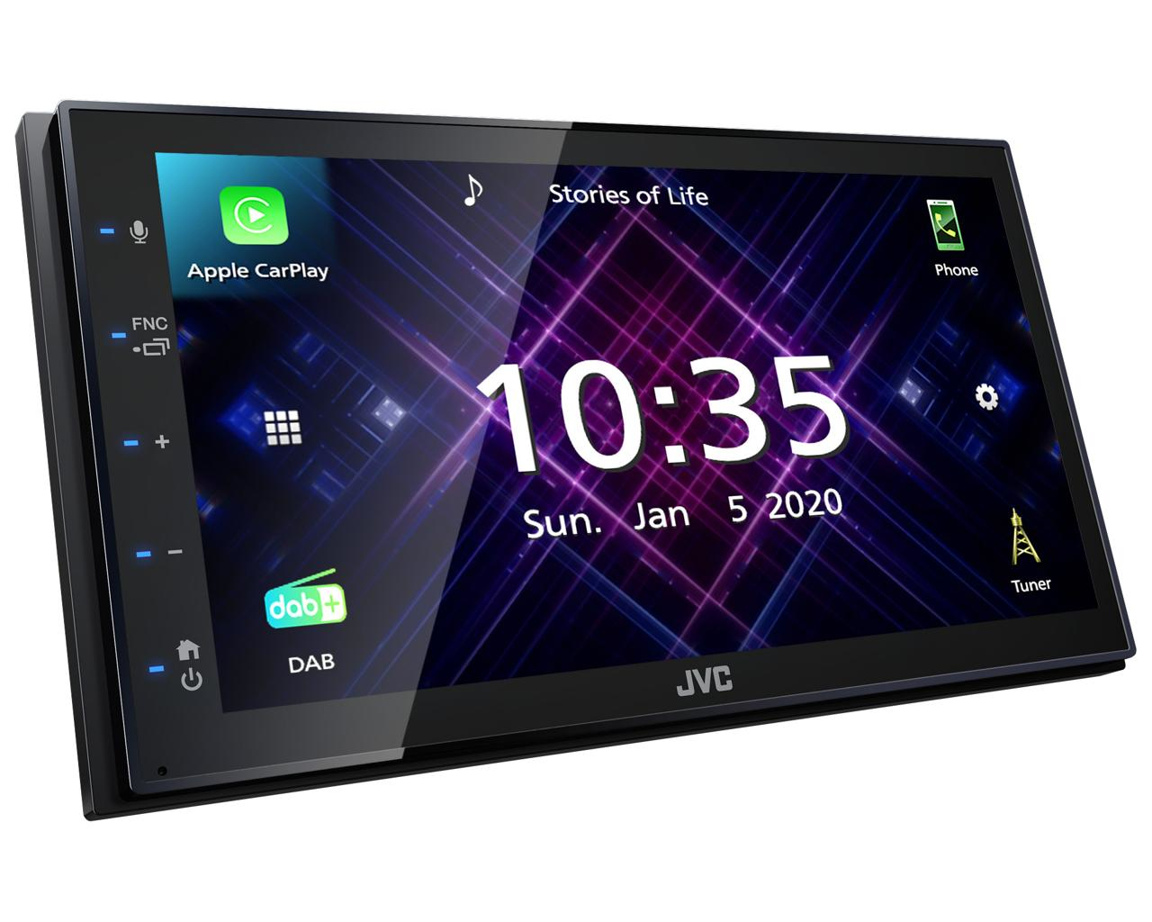 JVC KW-M565DBT - digital modtager - di