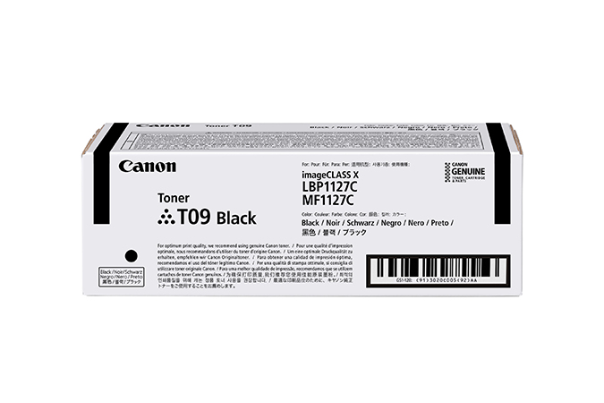 Canon Toner T09 Bk Toner Cartridge  1 Pc(S) Original Black
