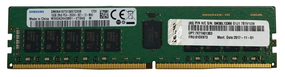 Lenovo 64GB 4800MHz (2Rx4) 10x4 RDIMM-A
