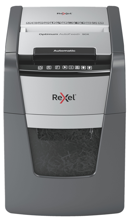 Rexel Optimum AutoFeed+ Makulator Kryds snit 4 x 28 mm