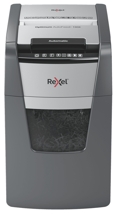 Rexel Optimum AutoFeed+ Makulator Kryds snit 4 x 28 mm