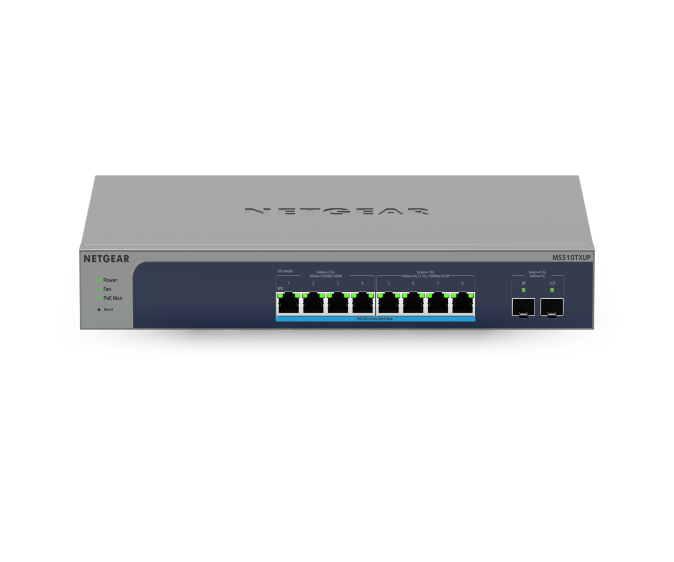 NETGEAR Smart MS510TXUP - switch - 8 p