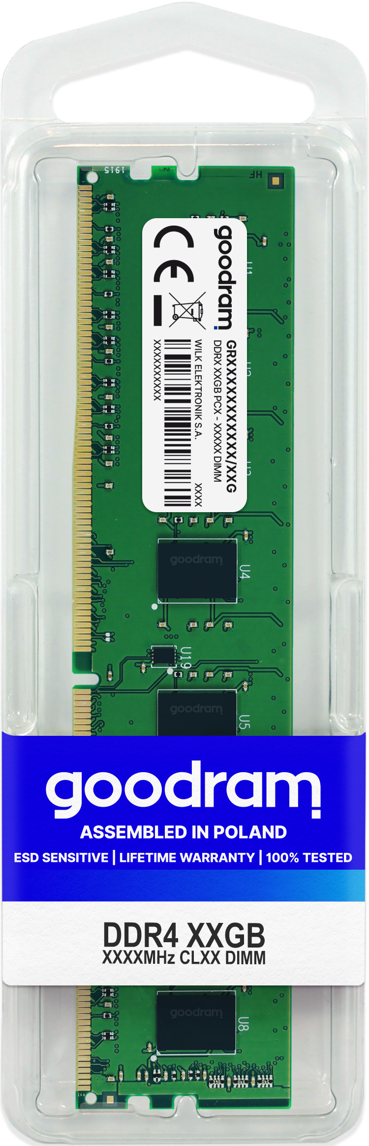 Goodram GR2400D464L17/16G hukommelsesm