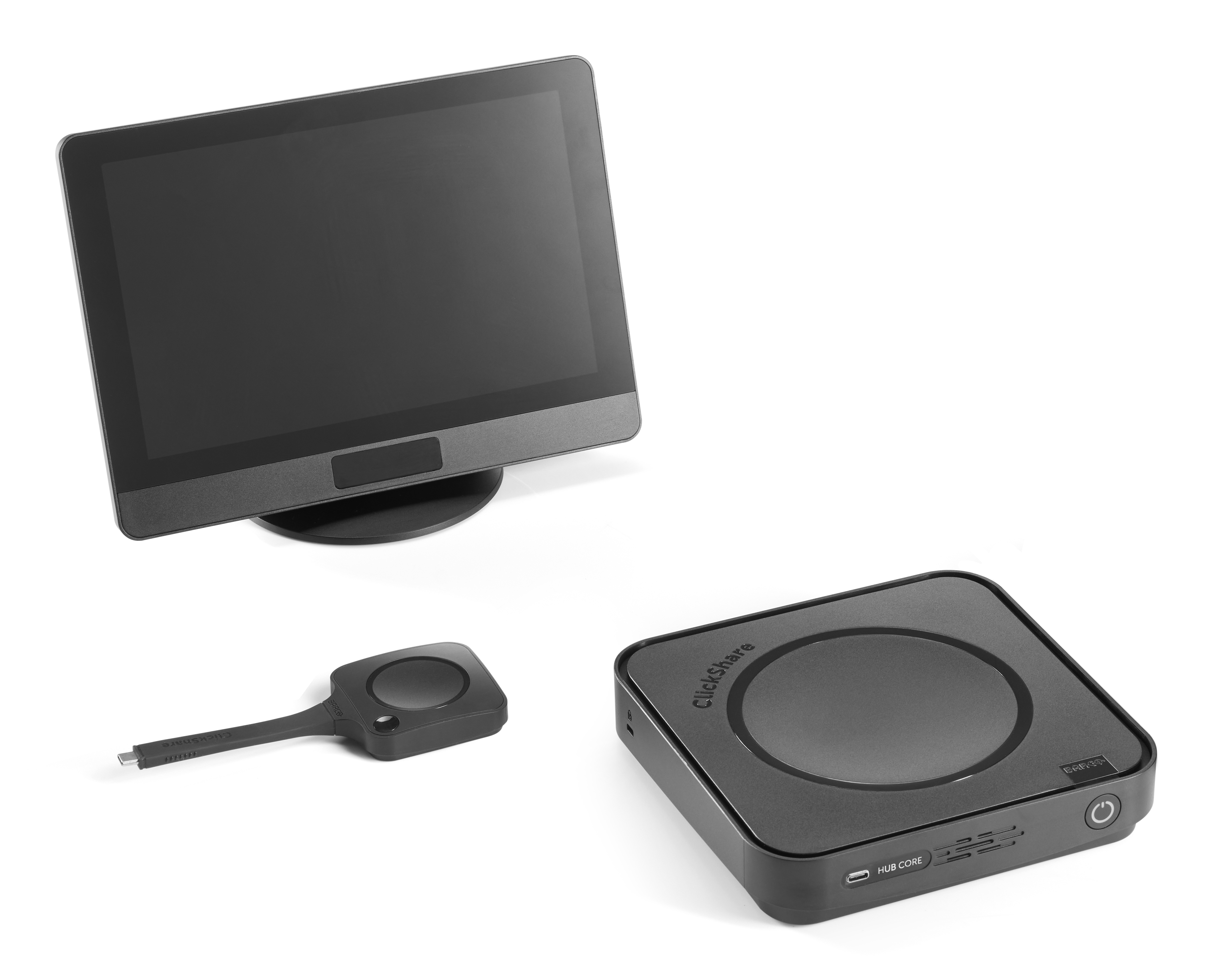 Barco ClickShare Hub Core - Modulares Videokonferenzraumsystem - mit ClickShare Control Panel - power adapter included