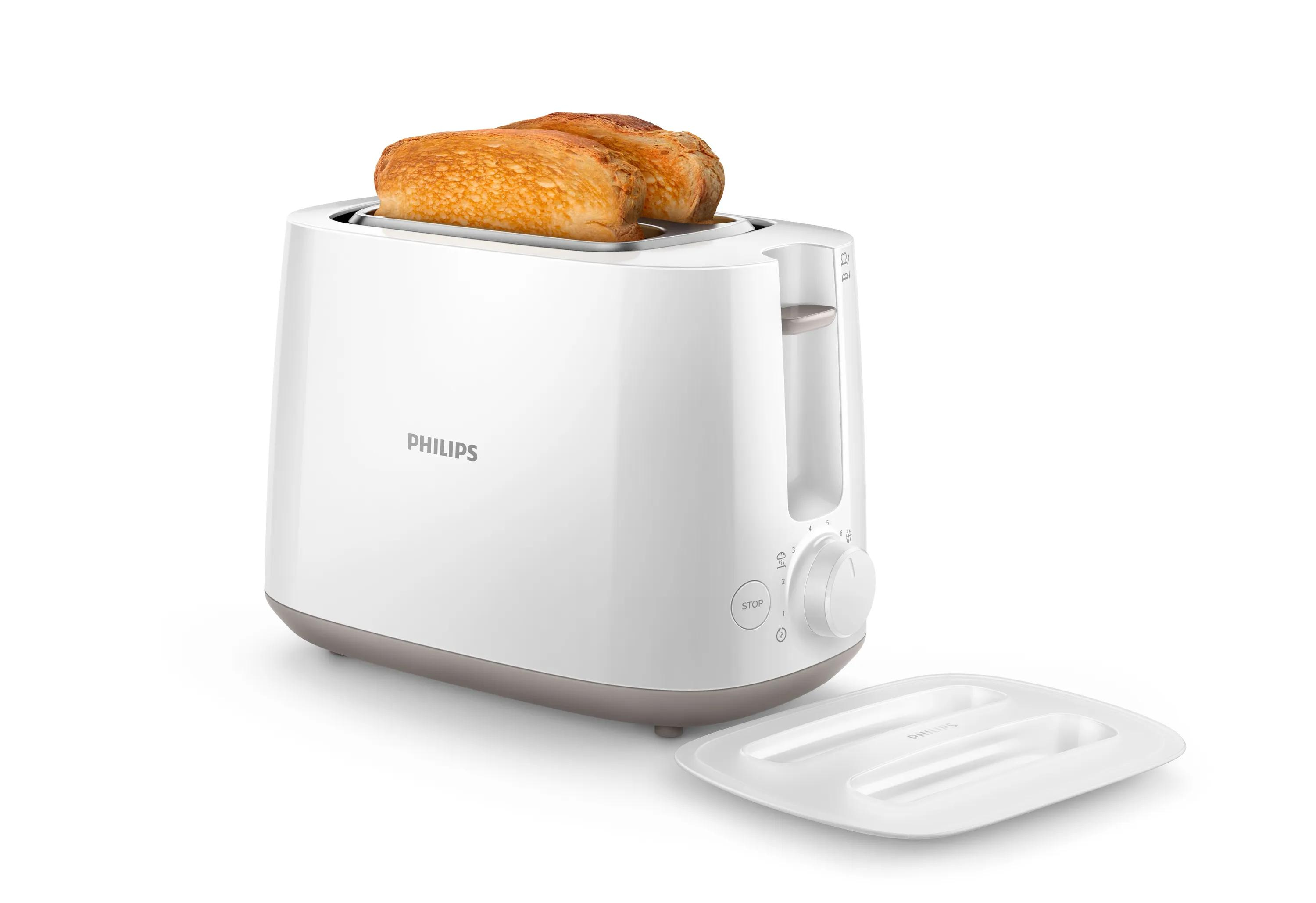 Philips Daily Collection HD2582 Brødrister Hvid
