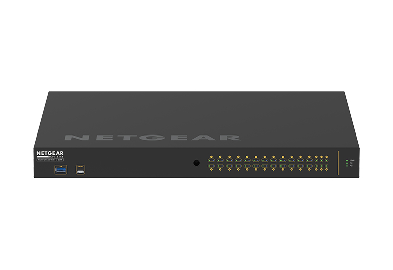 Netgear M4250-26G4XF-PoE+ (GSM4230PX) | AV Line M4250-Series | 26x Port | 1Gbit/s | 480W PoE
