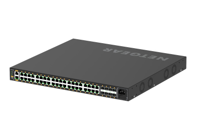 Netgear M4250-40G8XF-PoE+ (GSM4248PX) | AV Line M4250-Series | 40x Port | 1Gbit/s | 960W PoE