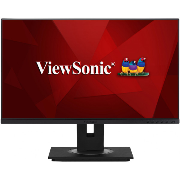 VIEWSONIC VG2456 Monitor 60,96cm 24Zoll 16:9 1920x1080 FHD SuperClear Frameless IPS LED with HDMI DipsplayPort USB