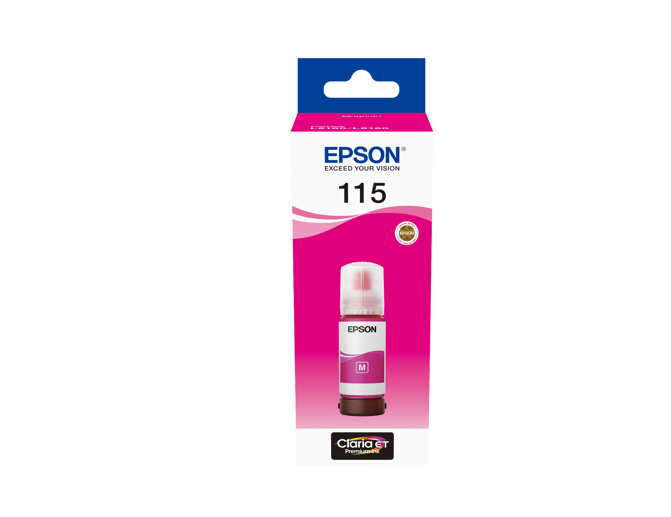 Epson Ink 115 EcoTank Magenta (C13T07D34A)